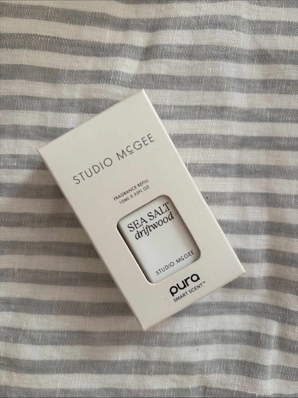 Studio McGee White Sea Salt Driftwood Pura Fragrance Refill